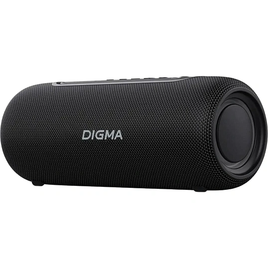 Портативная акустика Digma D-PS1524 черный 20W 2.0 BT 10м 2000mAh (PS1524B)