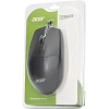 Мышь компьютерная Acer OMW126 черный оптическая (1200dpi) USB (2but)