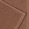 Полотенце махровое 30х50см (10 шт),цв.т.коричневый,10шт/уп