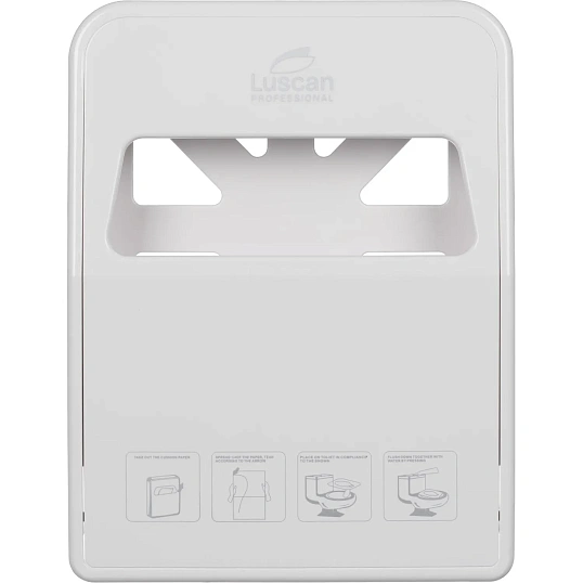 Диспенсер для покрытий на унитаз Luscan Prof Etalon белый 1/4
