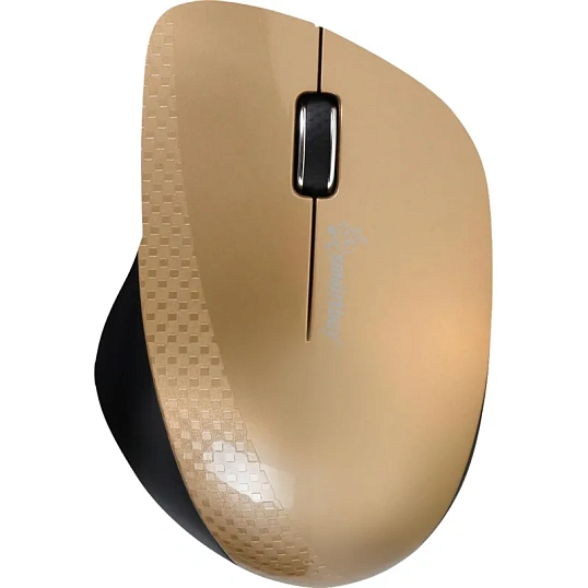 Мышь компьютерная Smartbuy 309AG WLS золотой металлик (SBM-309AG-O)/40