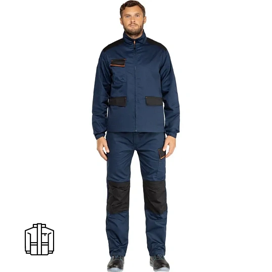 Куртка летняя муж MACH1 Range цв. cиний/оранж, р.XXL(арт.M1VE2BMXX)