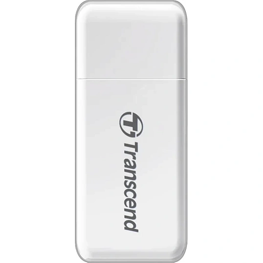 Картридер Transcend TS-RDF5W USB 3.0 RDF5 для карт памяти SD/microSD, белый