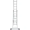 Лестница ал. трёхсекционная Новая Высота NV 1230, 3х7 перекл 1230307
