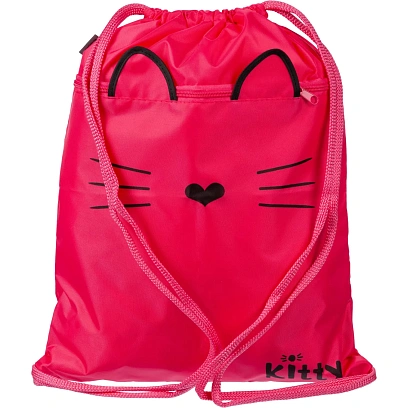 Мешок для обуви Комус Класс Kitty, МО-26-2, 360x470 мм, карман