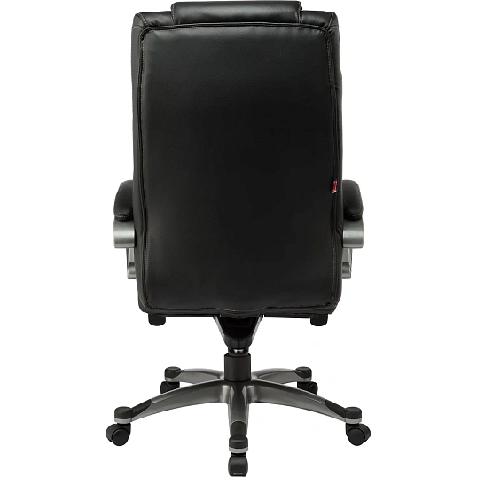 Кресло BN_Dp_Руководителя EChair-604 ML кожа черная, пластик