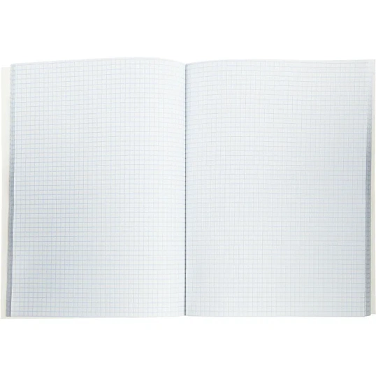 Книга учета А4 96л.клетка. картон. обл.  белая