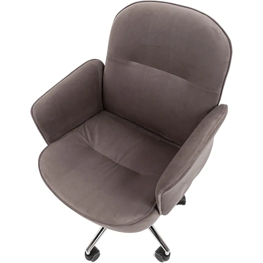 Кресло VT_Chairman Home 130 Россия ткань Т-55 серый