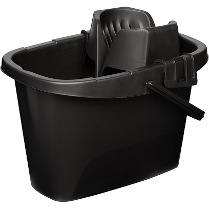 Ведро МОП c отжимом 13л Классика / Step антрацит
