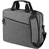 Сумка для документов , ноутбука The First, серая, 38х30х8 см, 6836.10