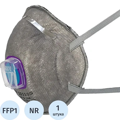 Полумаска фильтрующая PHSV 2011OG с кл FFP1 до 4ПДК