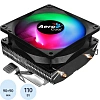 Кулер Aerocool AIR FROST 2 FRGB 3P для AM4/1151/1200 3-pin 110W LED
