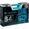 Набор инструмента Topfort 84 предмета 1/4