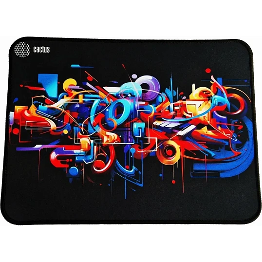Коврик для мыши Cactus Graffiti 400x300x3мм CS-MP-PRO10XL/CS-MPC-PRO10XL