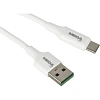 Кабель 2,4A, 1м, USB - Type-C, TPE, силикон, белый BT-JCBL-006/U28