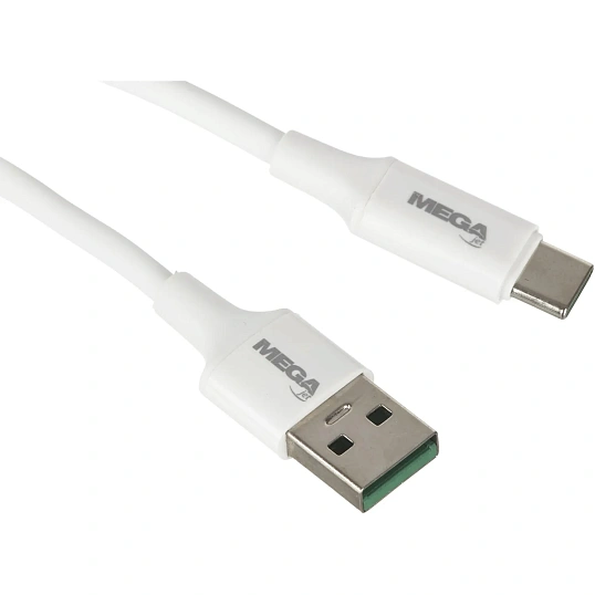Кабель 2,4A, 1м, USB - Type-C, TPE, силикон, белый BT-JCBL-006/U28