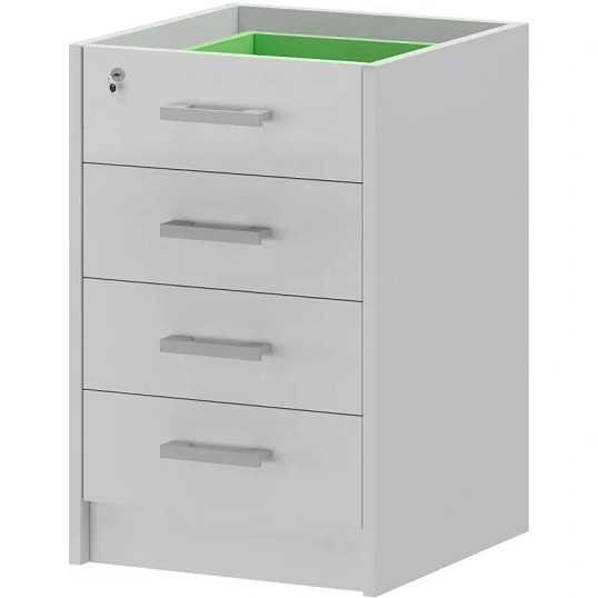 Тумба PT Арго АТ2-05 Каркас тумбы приставной белый