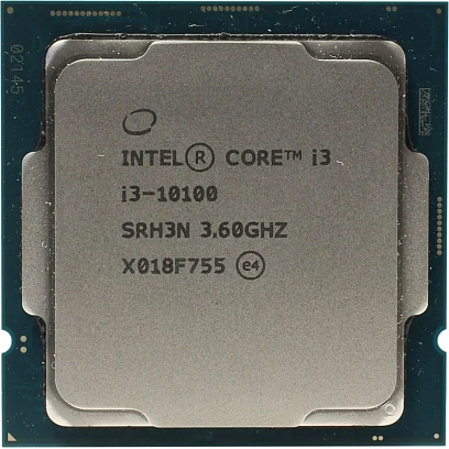 Процессор Intel Core i3-10100 s1200 OEM (CM8070104291317)