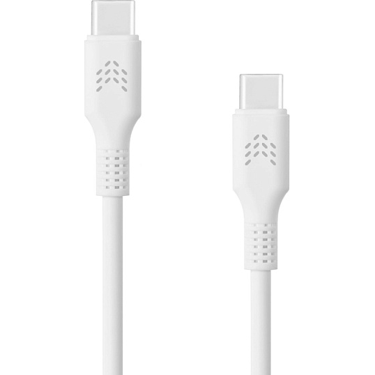 Кабель зарядный Rocket Flex TPE USB-C/USB-C 1 м,белый (RDC511WH01FL-CC)