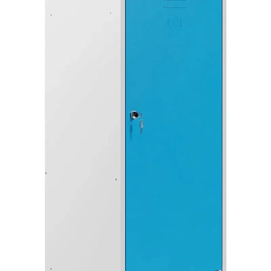 Шкаф для одежды металлический MZ_ШРЭК-21-530 ВСК 530х500х1850 синий