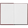 Ежедневник недатированный бордо, А6,100x150, 320стр, Agenda