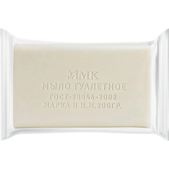 Мыло туалетное Нейтральное в прозрач. обертке флоупак 200гр. МКТУ3321