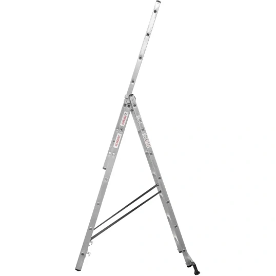 Лестница ал. трёхсекционная Новая Высота NV 1230, 3х7 перекл 1230307