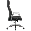 Кресло BN_Hg_EChair-505 TL нат. кожа черный алюминий