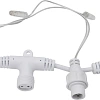 Гирлянда светодиодная Дождь 448 LED 2х3м, свечение, БЕЛЫЙ 235-155-6