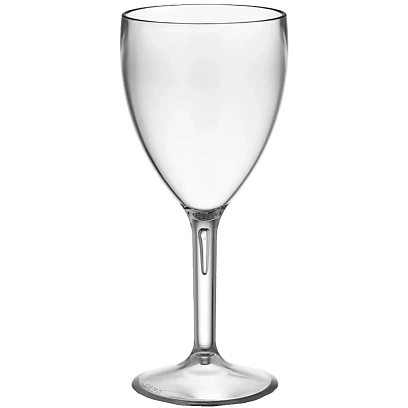 Бокал для вина 320млd=82 мм.h=195 мм.поликарб., прозрачн.Классик  (77174)