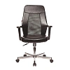 Кресло VB_EChair-225 DSL PTW к/з черный, сетка черная, хром