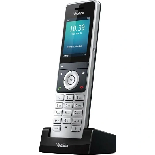 Дополнительная трубка Yealink Dect  W56H серебристый для W52P/W60P/W41P