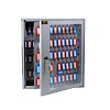 Шкаф для ключей Klesto SKB-102 на 102 ключа, металл/стекло, серый