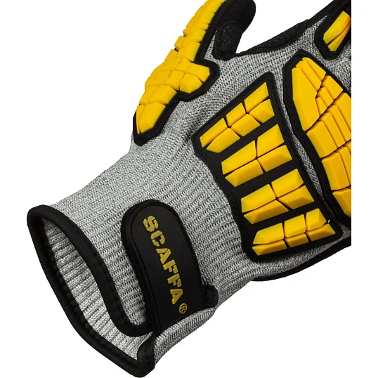 Перчатки защитные от ударов и порезов SCAFFA Ударник DY1350AC-H6 р.10