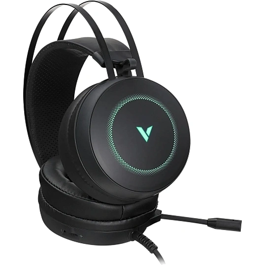 Гарнитура RAPOO проводная игровая  VH160 Virtual 7.1 - черный