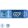 Флеш-память Smartbuy Glossy, 8Gb, USB 2.0, гол, SB8GBGS-B