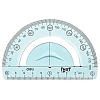 Набор чертежный Deli EH23 больш:лин 30см,угольн 13 и9см,трансп10см,гибк,асс