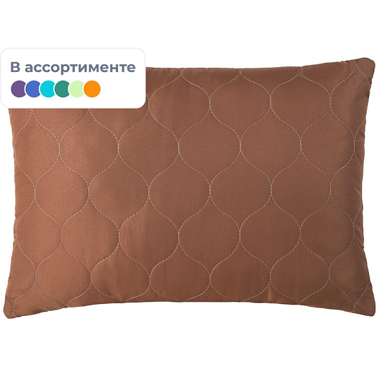 Подушка Палитра 50х70,полиэфирное волокно/микрофибра однотонная (292)