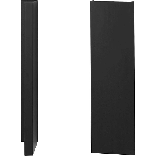 Ручка УЗК_профиль меб.StahlBuro A306-128(16674) BL матовый черный 2шт/уп