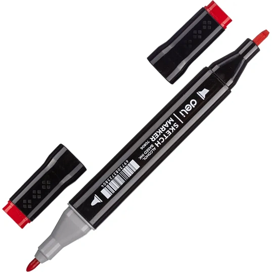 Набор маркеров для скетчинга Deli 30цв, двухстор., E70806-30