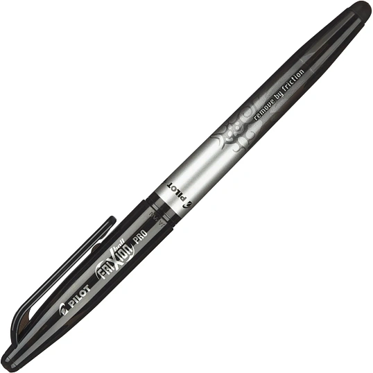 Ручка гелевая PILOT BL-FRO7 Frixion Pro резин.манжет. 0,35мм черный