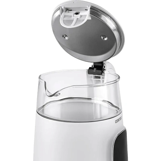 Чайник Centek CT-0052 White 1,7л 2200Вт,2стенки LED-дисплей, 40/80/90/100С