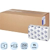 Полотенца бумажные д/дисп. Luscan Professional Vслож1слбелцел250л15пач/уп