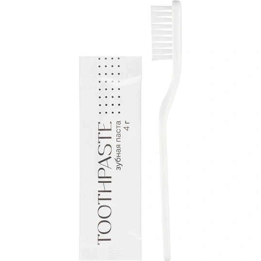 Набор зубной Выбор есть, картон (з/щетка 14 см + з/п саше 4 г), 200 шт