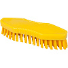 Щетка ручная скраб FBK 180х60мм жесткая желтая 15062-4