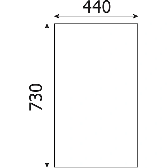 Крышка PT Арго А-707 к тумбе АТ-07. бук