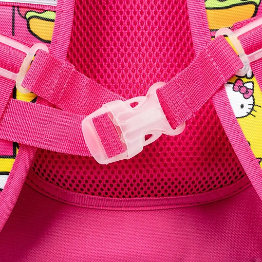 Рюкзак облегченный Hello Kitty с анатомической спинкой, 2отд.75443