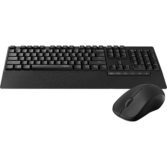 Набор клавиатура+мышь RAPOO беспроводной X1960, цвет - черный