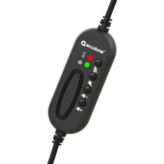 Гарнитура Accutone UB101 USB black (ZE-UB101-RU)