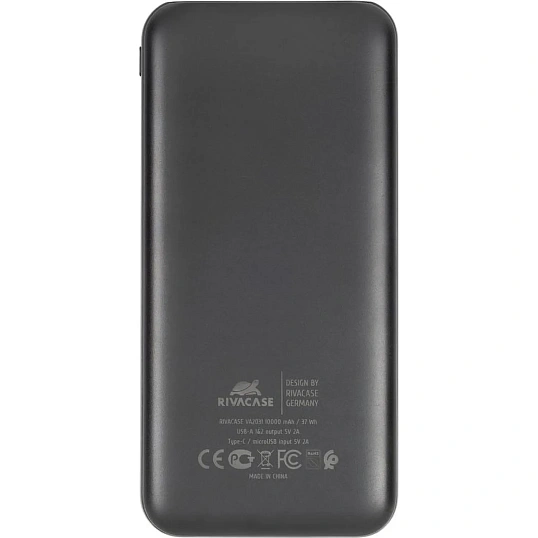 Внешний аккумулятор RIVACASE VA2031 (10000 мАч) Essential , черный